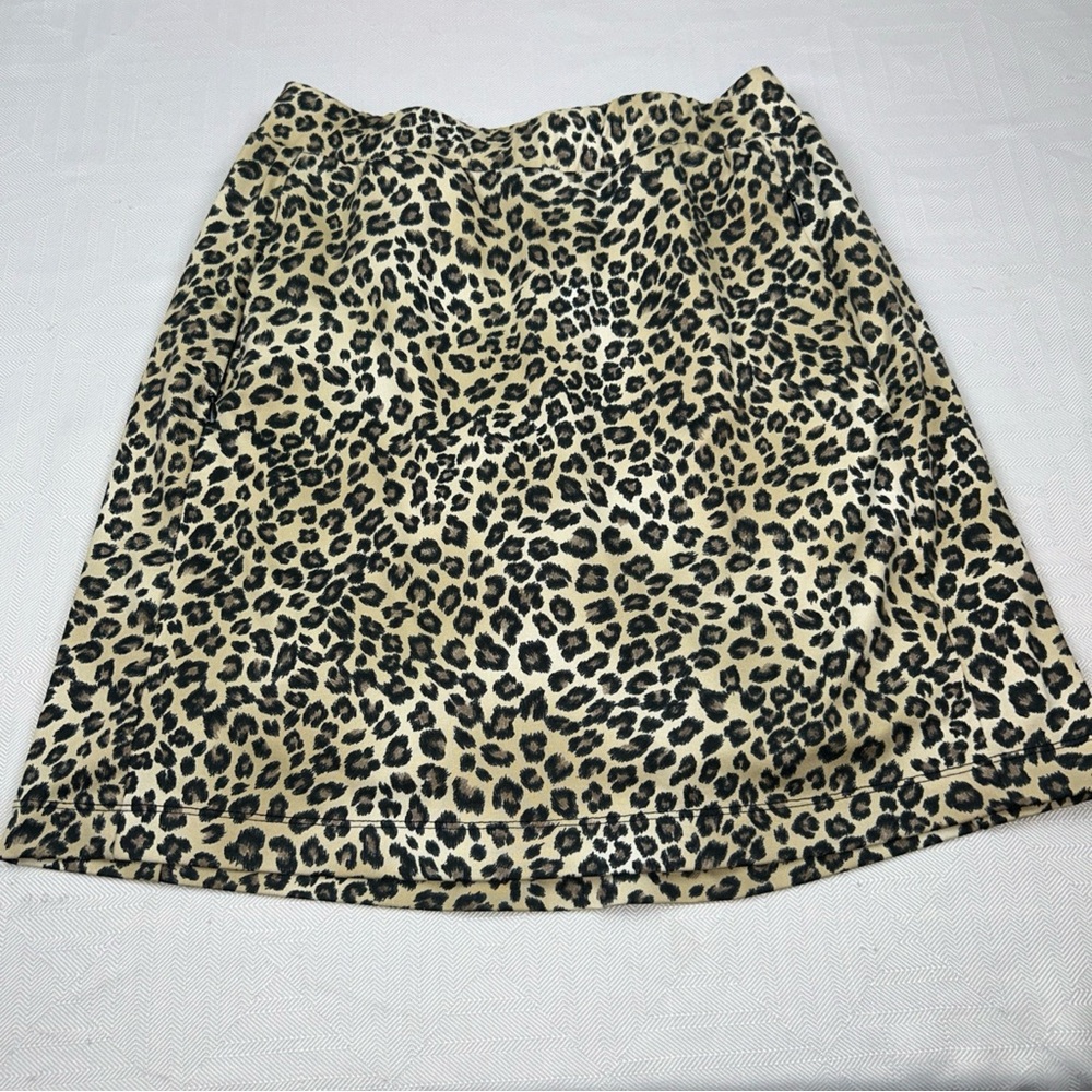 Tail leopard print athletic skort